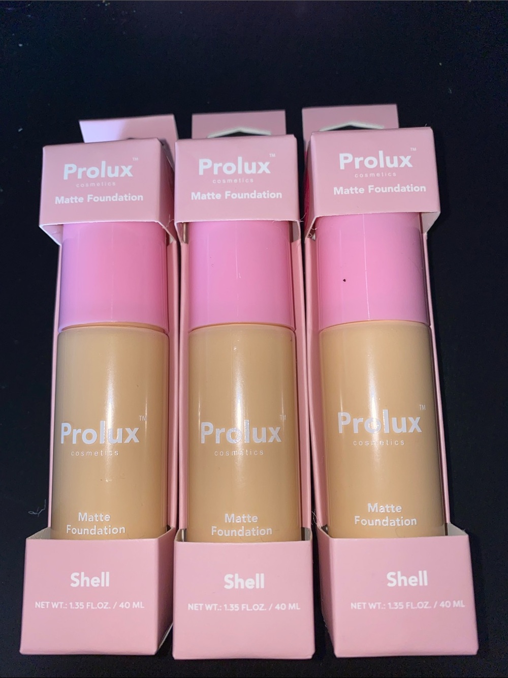 Prolux Matte Foundation SHELL Set